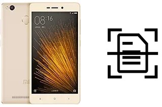 Digitalize documentos em um Xiaomi Redmi 3x