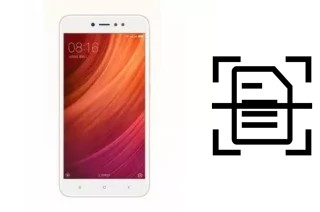 Digitalize documentos em um Xiaomi Redmi 4 High Version