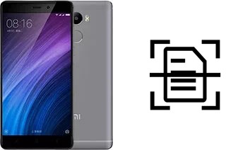 Digitalize documentos em um Xiaomi Redmi 4 (China)