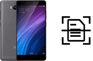 Digitalize documentos em um Xiaomi Redmi 4 Prime