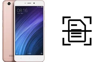 Digitalize documentos em um Xiaomi Redmi 4a