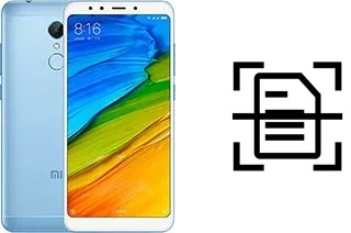 Digitalize documentos em um Xiaomi Redmi 5