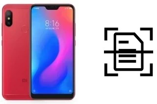 Digitalize documentos em um Xiaomi Redmi 6 Pro