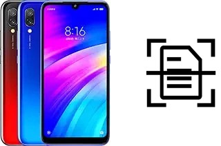 Digitalize documentos em um Xiaomi Redmi 7