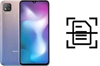 Digitalize documentos em um Xiaomi Redmi 9 Activ