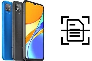 Digitalize documentos em um Xiaomi Redmi 9C NFC