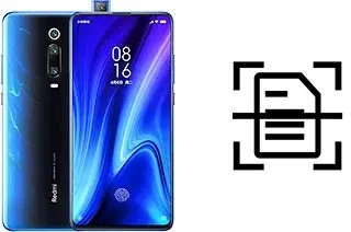 Digitalize documentos em um Xiaomi Redmi K20 Pro Premium