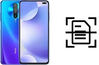 Digitalize documentos em um Xiaomi Redmi K30 5G