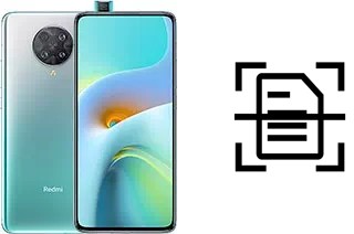 Digitalize documentos em um Xiaomi Redmi K30 Ultra