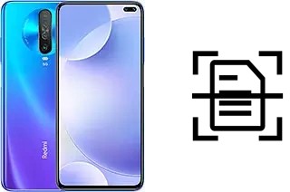 Digitalize documentos em um Xiaomi Redmi K30i 5G