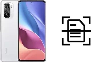 Digitalize documentos em um Xiaomi Redmi K40
