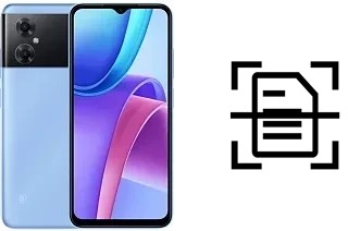 Digitalize documentos em um Xiaomi Redmi Note 11R