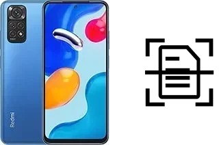 Digitalize documentos em um Xiaomi Redmi Note 11S