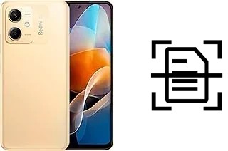 Digitalize documentos em um Xiaomi Redmi Note 12R Pro