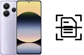 Digitalize documentos em um Xiaomi Redmi Note 14 5G