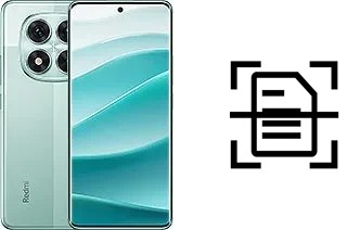 Digitalize documentos em um Xiaomi Redmi Note 14 Pro