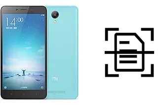 Digitalize documentos em um Xiaomi Redmi Note 2