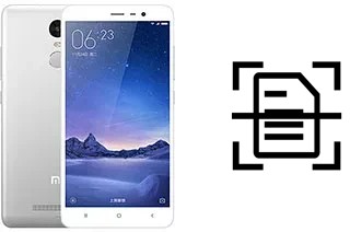 Digitalize documentos em um Xiaomi Redmi Note 3 16GB