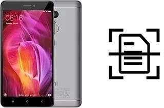 Digitalize documentos em um Xiaomi Redmi Note 4 SD625