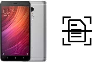 Digitalize documentos em um Xiaomi Redmi Note 4 (MediaTek)