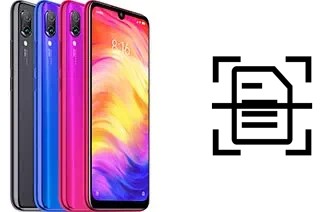 Digitalize documentos em um Xiaomi Redmi Note 7 India