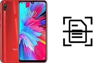 Digitalize documentos em um Xiaomi Redmi Note 7S