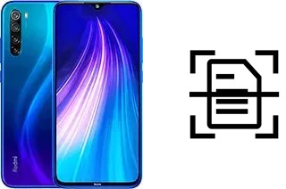 Digitalize documentos em um Xiaomi Redmi Note 8