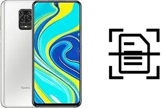 Digitalize documentos em um Xiaomi Redmi Note 9S