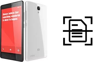 Digitalize documentos em um Xiaomi Redmi Note Prime