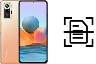 Digitalize documentos em um Xiaomi Redmi Note 10 Pro (India)