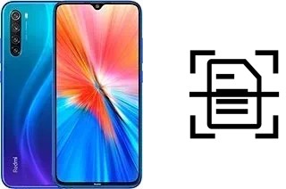 Digitalize documentos em um Xiaomi Redmi Note 8 2021