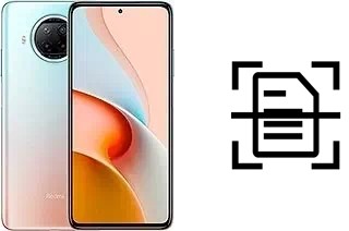 Digitalize documentos em um Xiaomi Redmi Note 9 Pro 5G