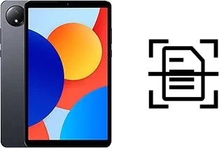 Digitalize documentos em um Xiaomi Redmi Pad SE 4G