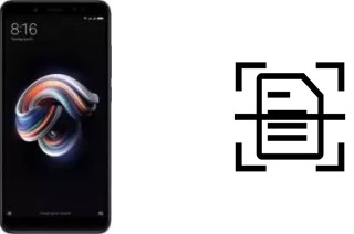 Digitalize documentos em um Xiaomi Redmi Y2