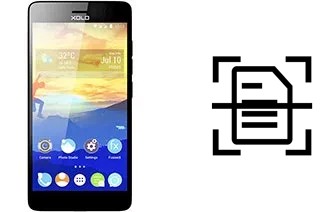 Digitalize documentos em um XOLO Black 3GB