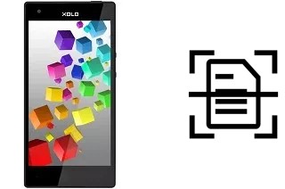 Digitalize documentos em um XOLO Cube 5.0