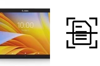 Digitalize documentos em um Zebra ET4x 8
