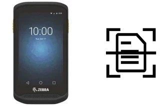 Digitalize documentos em um Zebra TC25