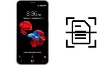 Digitalize documentos em um ZTE Avid 4
