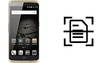 Digitalize documentos em um ZTE Axon Elite