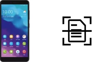 Digitalize documentos em um ZTE Blade A4