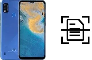 Digitalize documentos em um ZTE Blade A51