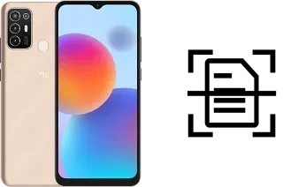 Digitalize documentos em um ZTE Blade A52