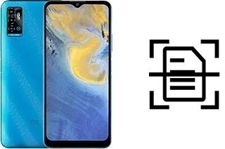 Digitalize documentos em um ZTE Blade A71