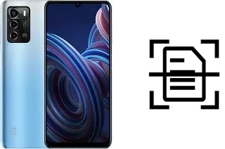 Digitalize documentos em um ZTE Blade A72
