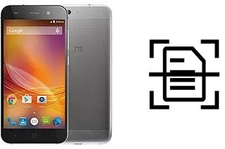 Digitalize documentos em um ZTE Blade D6