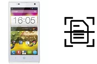 Digitalize documentos em um ZTE Blade G Lux