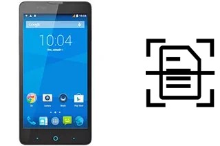 Digitalize documentos em um ZTE Blade L3 Plus