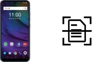 Digitalize documentos em um ZTE Blade V10 Vita