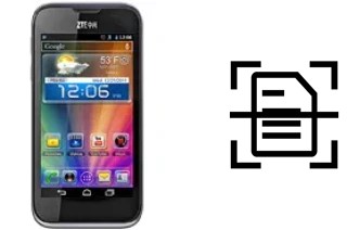 Digitalize documentos em um ZTE Grand X LTE T82